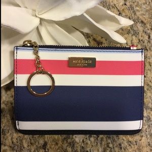 Cute Kate Spade Coin Purse Keychain Wallet